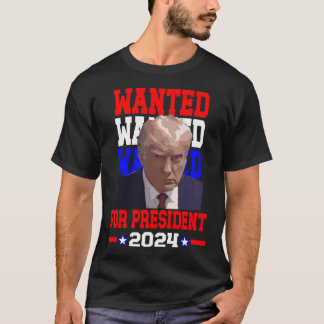 Donald Trump für Präsident 2024 gewollt T-Shirt