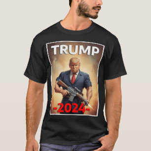 Donald Trump für Präsident 2024 - Maga T-Shirt