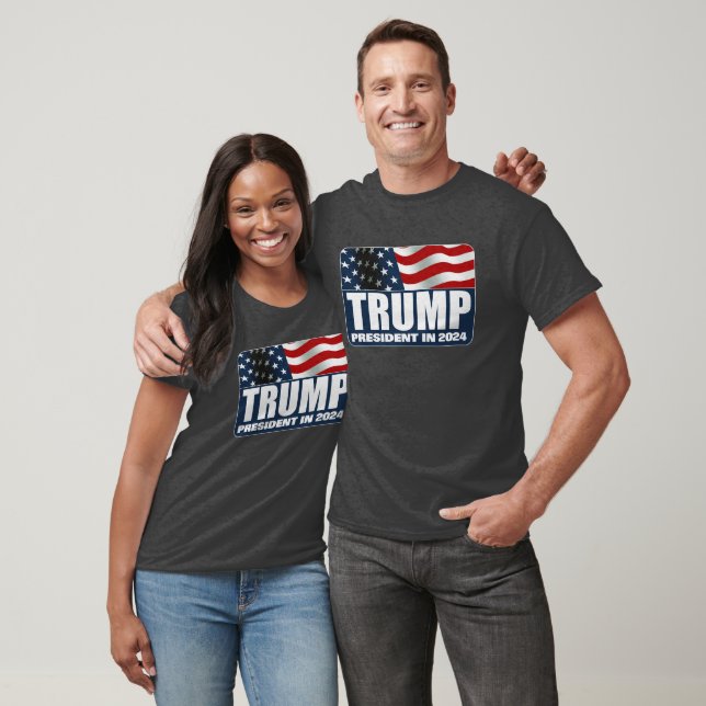 Donald Trump für Präsident 2024 T-Shirt (Unisex)