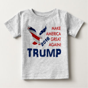 Donald Trump für Präsident Baby T-shirt