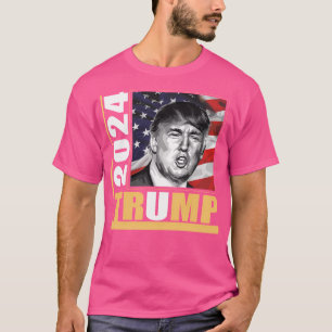 Donald Trump für Präsident. Wahl 2024. Abstimmung. T-Shirt