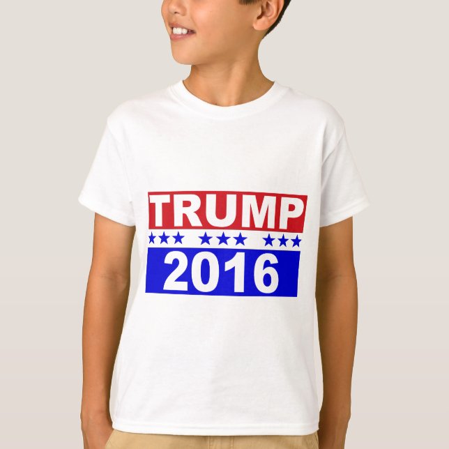 Donald Trump für Präsidenten 2016 T-Shirt (Vorderseite)