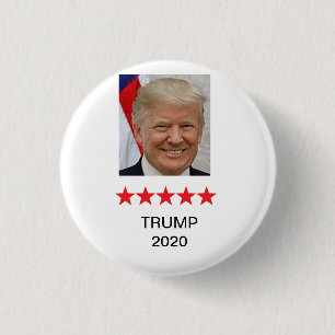 Donald Trump für Präsidenten 2020 Knopf Button