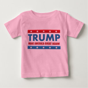 Donald Trump für Präsidenten Baby T-shirt