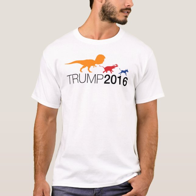 Donald Trump für Präsidenten T-Shirt (Vorderseite)