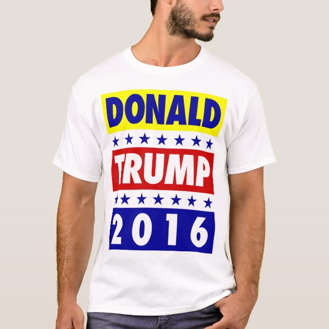 Donald Trump für Präsidentent-shirt 2016 T-Shirt (Vorderseite)