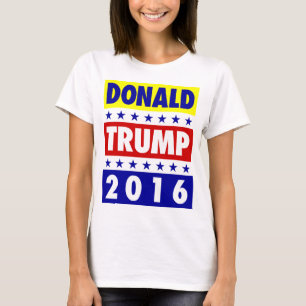 Donald Trump für T-Shirt 3 Präsidenten-2016 Frau