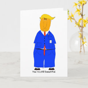 Donald Trump Geburtstagskarte Karte