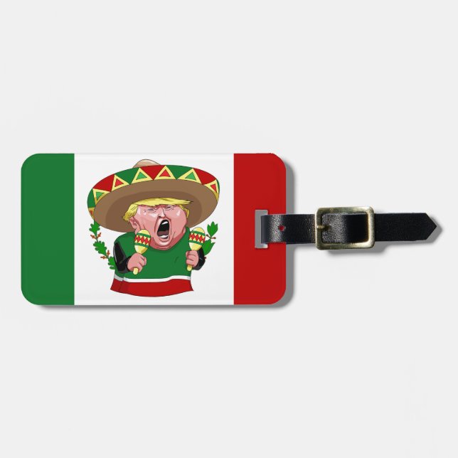 Donald Trump Gepäckanhänger (Vorderseite horizontal)
