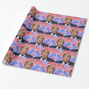 Donald Trump Geschenkpapier