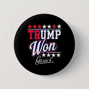 Donald Trump gewann 2024 die Wahl für Trump Electi Button