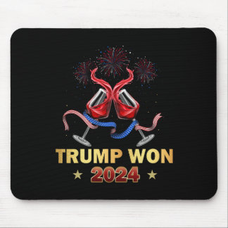 Donald Trump gewann die Amtseinführung der Wahl 20 Mousepad