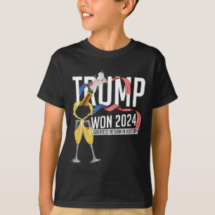 Donald Trump gewann die Amtseinführung der Wahl 20 T-Shirt