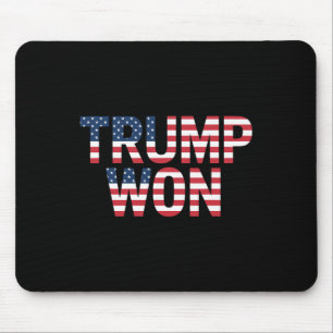 Donald Trump gewann die Wahl 2024 Republikanischer Mousepad