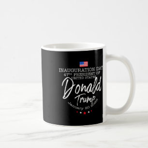 Donald Trump gewann Männer zur Amtseinführung 2024 Kaffeetasse
