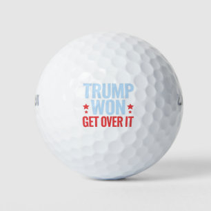 Donald Trump gewinnt 2024 den Sieg Trumps Golfball