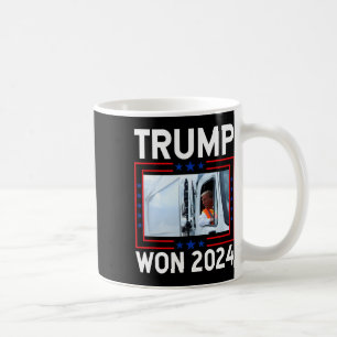 Donald Trump gewinnt 2024 Wahleinweihung Trump Kaffeetasse
