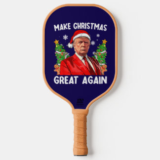 Donald Trump gewinnt Weihnachten wieder großartig Pickleball Schläger