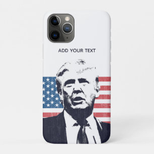 Donald Trump - Gewohnter Text Blau Case-Mate iPhone Hülle