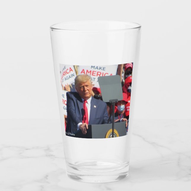 Donald Trump   Glas (Vorderseite)