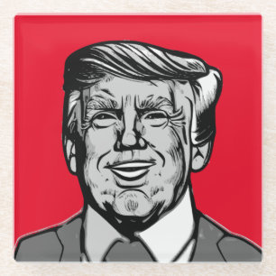 DONALD TRUMP GLASUNTERSETZER