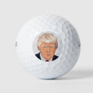 DONALD TRUMP GOLF BALLS GOLFBALL