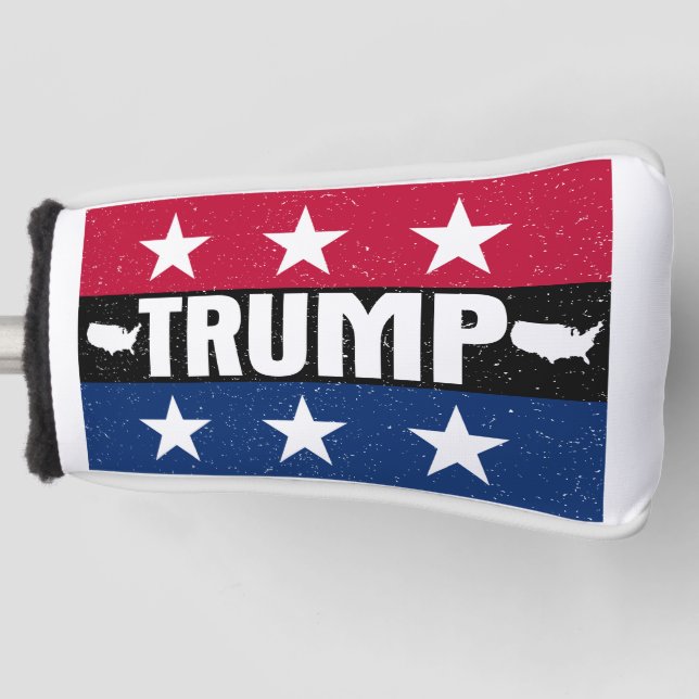 Donald Trump Golf Headcover (Vorderseite)