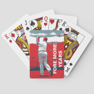 Donald Trump Golfing Playing Cards Spielkarten