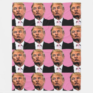 DONALD TRUMP GROSSE FLANELLDECKE FLEECEDECKE