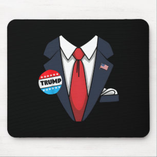 Donald Trump Halloween-Kostüm Anzug für Kleinkinde Mousepad