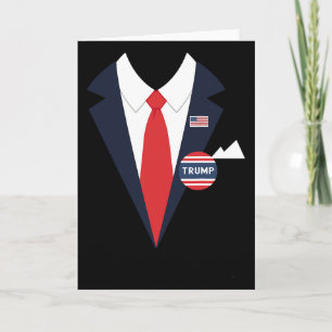 Donald Trump Halloween-Kostüm Lustiger Kinderanzug Karte