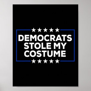 Donald Trump Halloween-Kostüm Poster