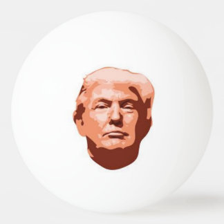 Donald Trump hat mich getroffen! Tischtennisball