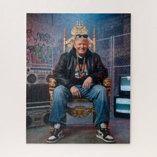 Donald Trump Hip Hop Rapper Puzzle