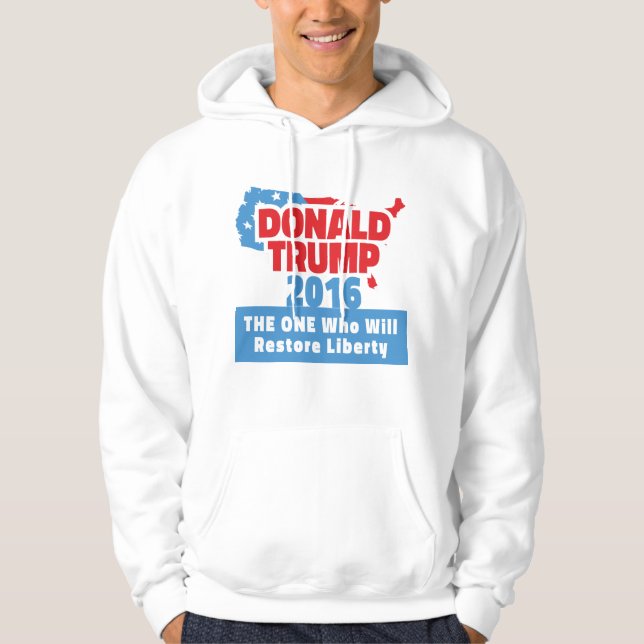 Donald Trump Hoodie 2016 (Vorderseite)