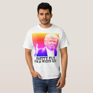 DONALD TRUMP, Hübsche Fliege für einen T - Shirt m