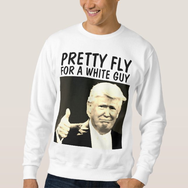 DONALD TRUMP HÜBSCHE FLIEGE FÜR T - Shirt MIT WEIS (Vorderseite)