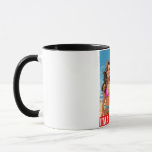 DONALD TRUMP - ICH BIN EIN TRUMP-MÄDCHEN TASSE
