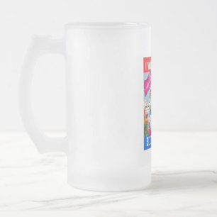 DONALD TRUMP - ICH HABE FÜR TRUMP GESTIMMT, SO GEH MATTGLAS BIERGLAS