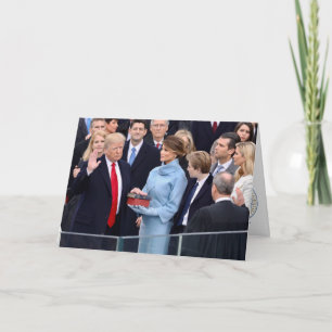 Donald Trump is Sworn In as President Karte