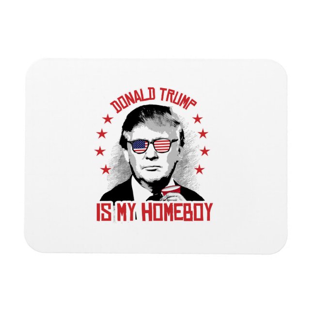Donald Trump ist mein Homeboy Magnet (Horizontal)