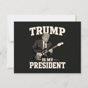 Donald Trump ist mein Präsident Einladung