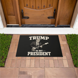 Donald Trump ist mein Präsident Fußmatte