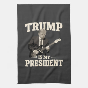 Donald Trump ist mein Präsident Geschirrtuch
