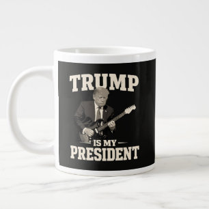 Donald Trump ist mein Präsident Jumbo-Tasse