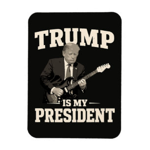 Donald Trump ist mein Präsident Magnet