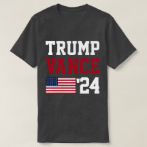 Donald Trump JD Vance 2024 Amerikanische Flagge