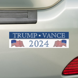 Donald Trump JD Vance 2024 Autoaufkleber