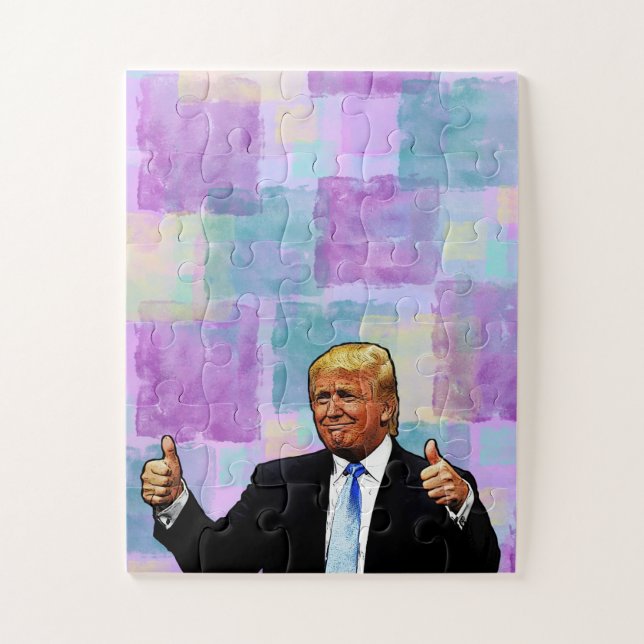 DONALD TRUMP JIGSAW PUZZLE (Vertikal)