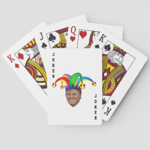 Donald Trump-Joker Spielkarten